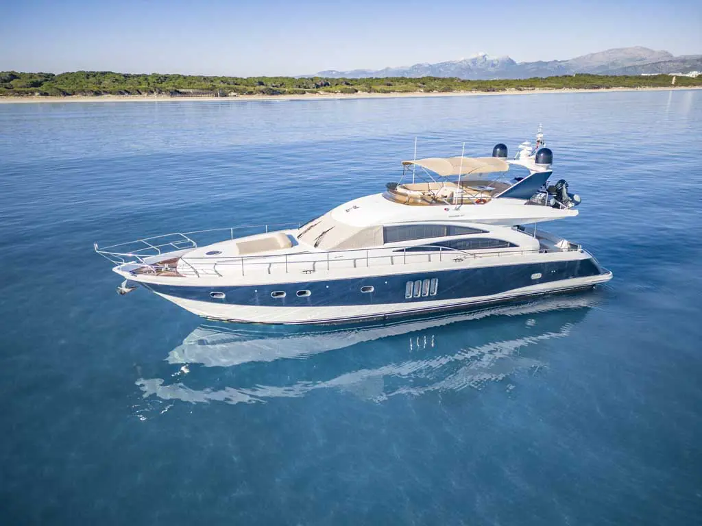 Yate princess | alquiler de yate princess en Mallorca